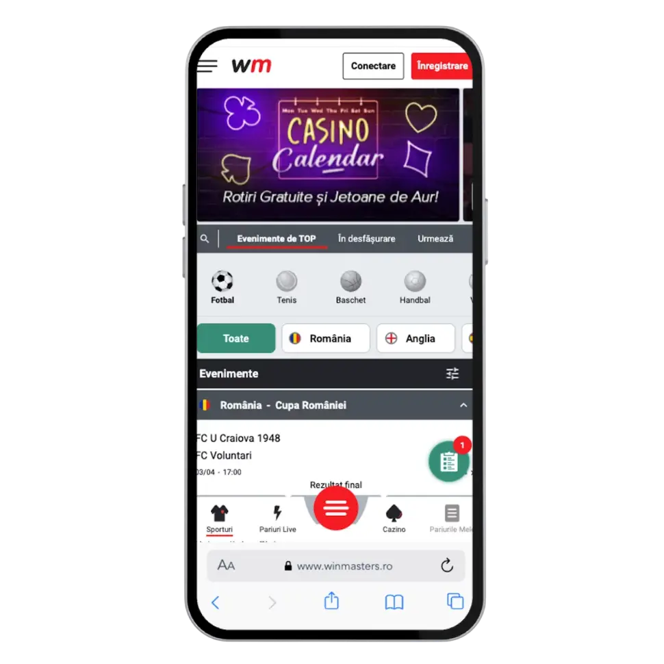 winmasters casino online login
